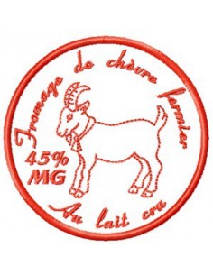 Camembert Chèvre 10x10cm