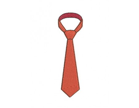 Motif de broderie cravate