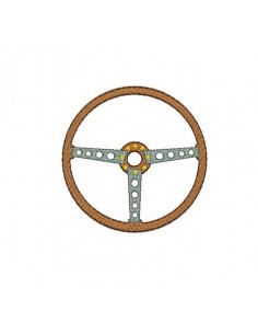Motif de broderie volant