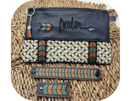 Motif de broderie machine ITH trousse Freedom
