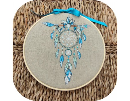 Machine  Embroidery design dream Catcher boho