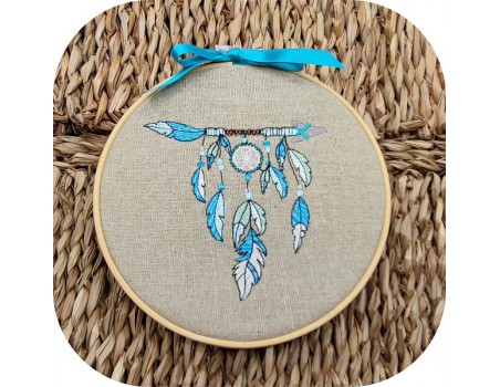 Machine embroidery design arrow dream Catcher