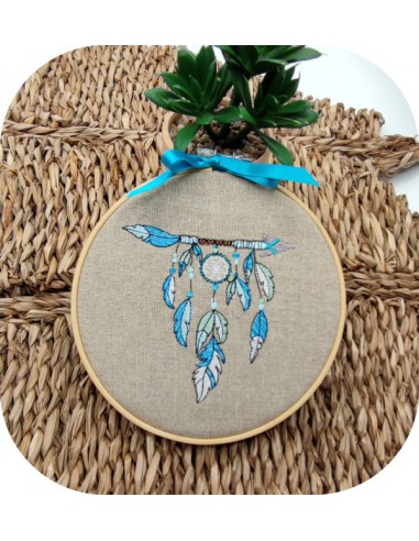 Machine embroidery design arrow dream Catcher