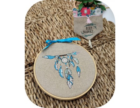 Machine embroidery design arrow dream Catcher