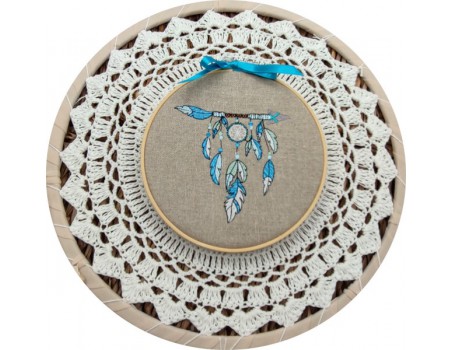 Machine embroidery design arrow dream Catcher