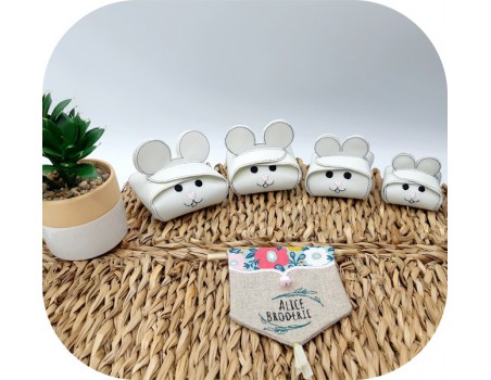 machine embroidery design tooth mouse box ith
