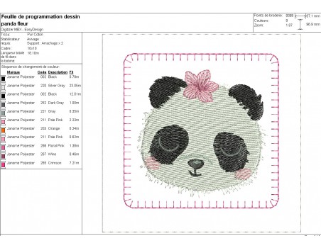 Motif de broderie machine ITH memory 2  animaux portraits filles