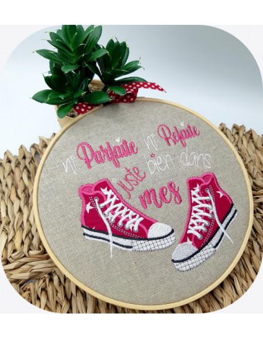 machine embroidery  design applique basket