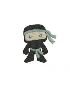 Motif de broderie machine Ninja