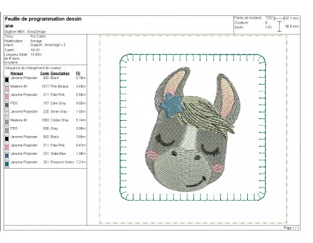 machine embroidery design ith star animal heads boy montessori memory 4