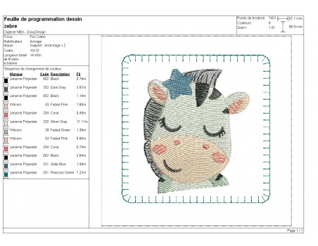machine embroidery design ith star animal heads boy montessori memory 4