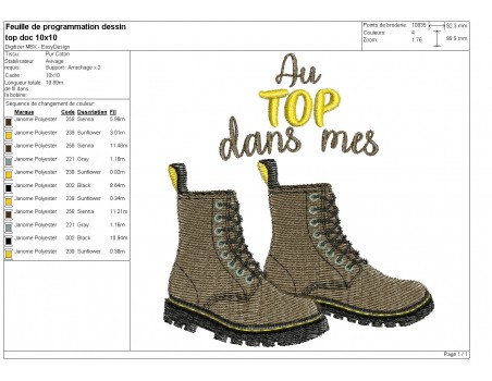 machine embroidery  design  shoes