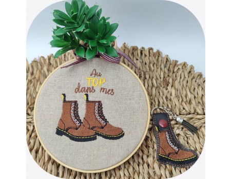 machine embroidery  design  shoes