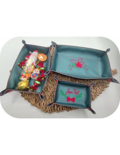 Motif de broderie machine corbeille rectangulaire ITH