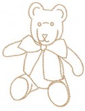 Ours noeud10x10cm