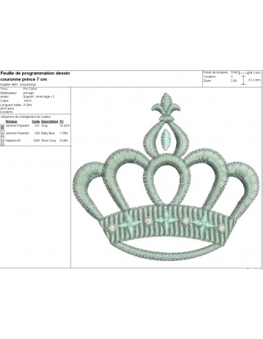 machine embroidery design crown prince machine embroidery design crown prince