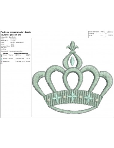 machine embroidery design crown prince machine embroidery design crown prince
