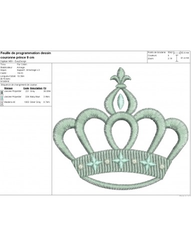machine embroidery design crown prince machine embroidery design crown prince
