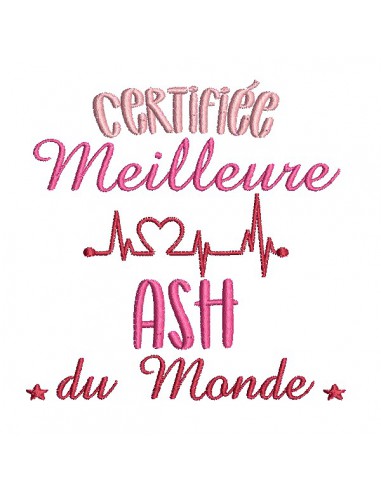 Motif de broderie  machine meilleure ASH