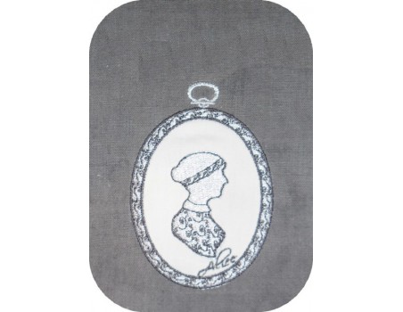 Instant download machine embroidery  applique frame pocket watch