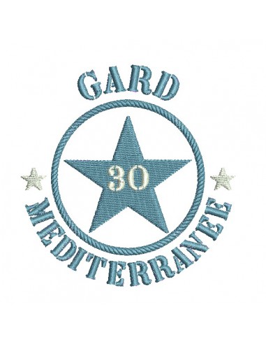 machine embroidery design department 30  of Gard