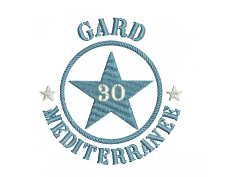 machine embroidery design department 30  of Gard