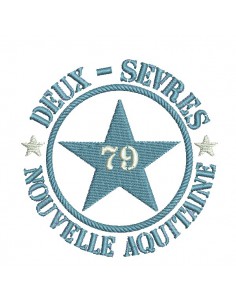 machine embroidery design department  79 of  Deux-Sèvres
