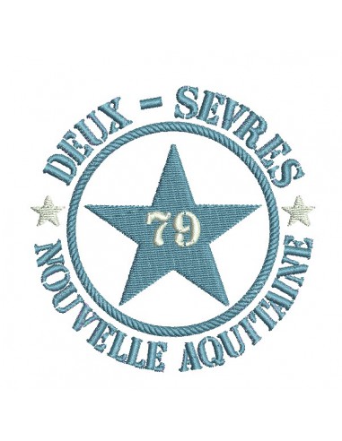 machine embroidery design department  79 of  Deux-Sèvres