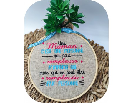 Machine Embroidery design  mum