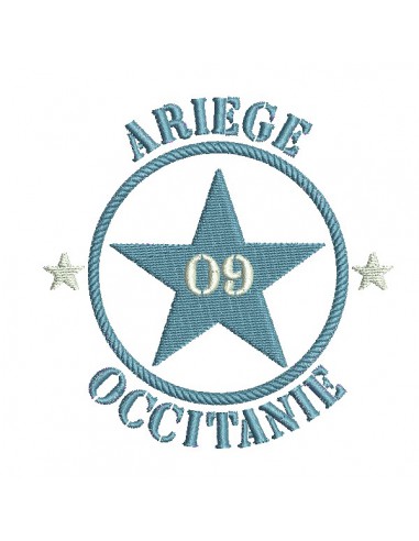 machine embroidery design department 09 Ariège