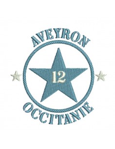 machine embroidery design department 12  Aveyron