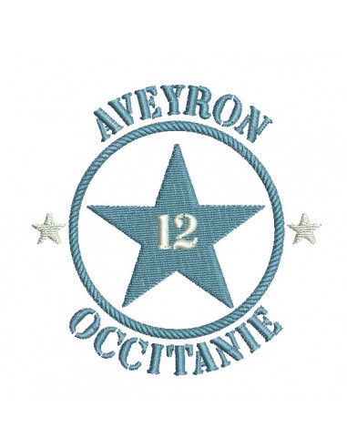 machine embroidery design department 12  Aveyron