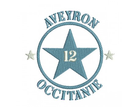 machine embroidery design department 12  Aveyron