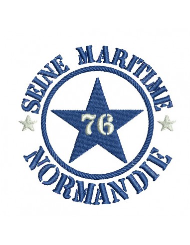 machine embroidery design department Seine Maritime  76 of normandy