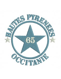 machine embroidery design department 65 Hautes Pyrénées