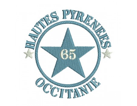 machine embroidery design department 65 Hautes Pyrénées