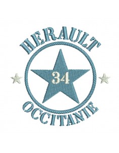 machine embroidery design department 34 Herault