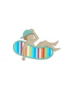 oeuf de pâques appliqué 10x10 cm