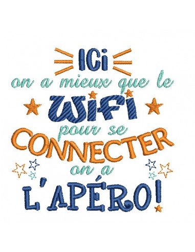 machine embroidery design wifi apero