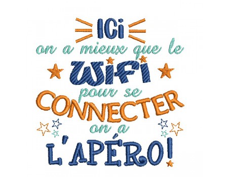 machine embroidery design wifi apero