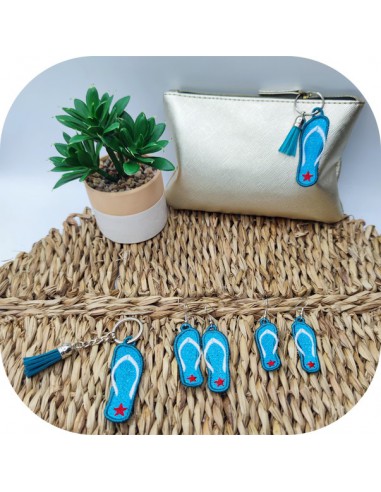 machine embroidery design FSL flip flops machine embroidery design FSL flip flops