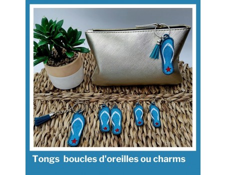 Motif de broderie machine tongs  FSL