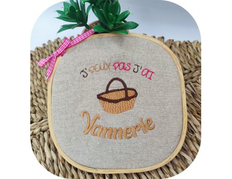 machine  Embroidery design  i can not basketry