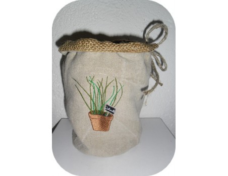 Instant download machine embroidery chive