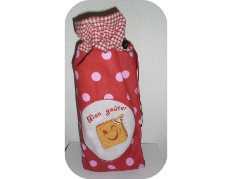 Motif de broderie biscuit goûter