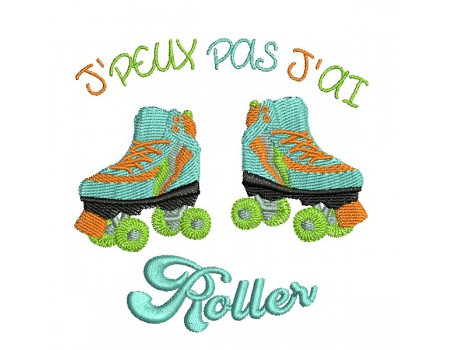 machine embroidery design I can roller