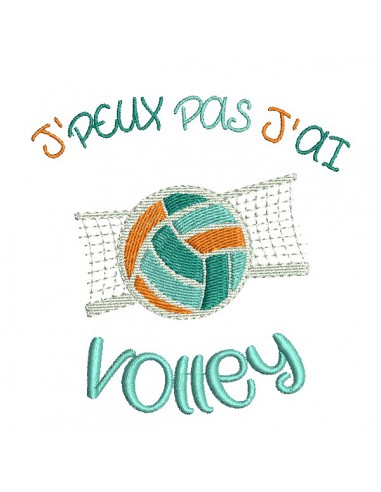 machine embroidery design I can not volley