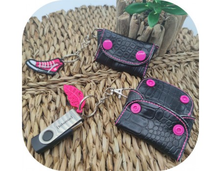 machine embroidery design  ith clutch bag free