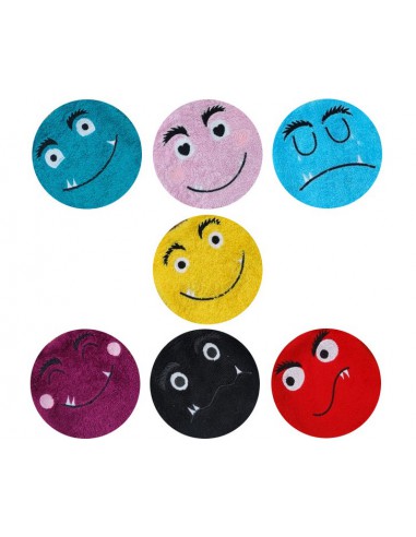 machine embroidery design set of 7 faces the colors of emotions