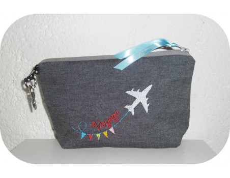 Instant download machine embroidery plane to flags